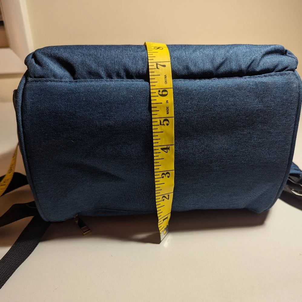 AFBP Blue Diaper Bag Backpack